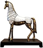 * Design-Konzept: Wunderbar detailliertes Statuette, die die Eleganz und Schönheit der Equine-Perfektion perfekt fängt, ein wirklich erstaunliches und fabelhaftes Leben wie die Schöpfung, die das Pferd wirklich bringt.Dies ist ein absolut atemberaubendes Master-Stück der hochwertigsten Handwerkskunst.