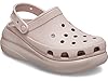 Crocs Unisex-Adult Classic Crush Clogs | Platform Shoes, Pink Clay, 6 UK Men / 7 UK Women #1