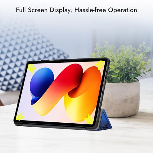 Image of Robustrion Cover for Redmi Pad 2 Pro 12.1 inch Cover Case, Trifold Cover Case for Redmi Pad 2 Pro 5G Tablet Cover [Auto Sleep Wake Support] - Stars