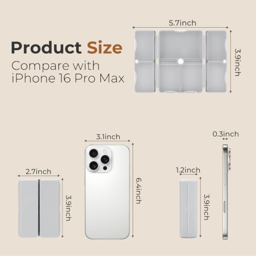 Image of FYY Travel Pill Organizer, Small Pill Box Medicine Case-2pcs Grey