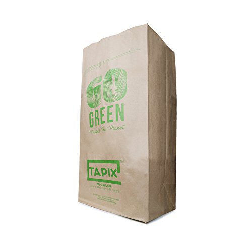 Lawn And Leafs Bags 30 Gallon • Lawn & Leaf Refuse Bags • Environmental Friendly Leaf Bags Paper (8 Count) #TOP3
