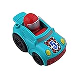 Incluye 1 vehículo azul con conductor de Fisher-Price