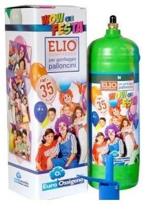 Bombola elio per 35 palloncini + 35 palloncini 8