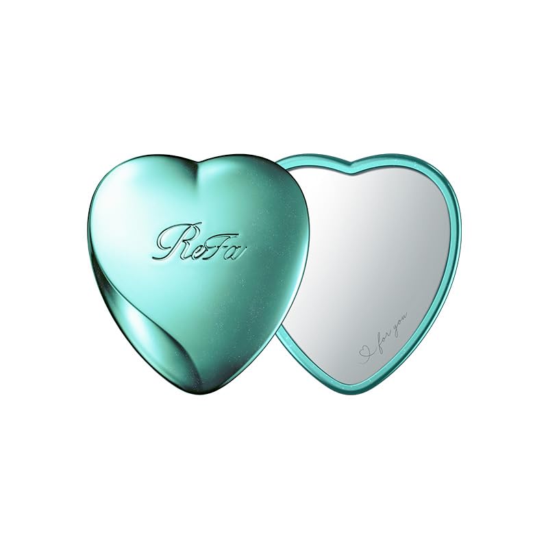リファ　ハートミラー　ハートコーム　エムミントグリーン Amazon.co.jp: ◇新色◇リファハートミラー/ReFa HEART MIRROR エム