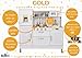 Imagen de Leomark Cocina de Madera Dorada para niños con Accesorios