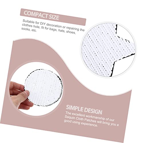 3 Pecas Adesivo De Tecido Para Sublimação Apliques De Coração De Prensa De Calor Lantejoulas Ferro E