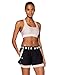 Under Armour Play Up 2-in-1 Shorts, Pantaloncini Donna, Black / Black / White , S