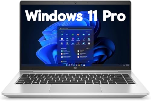 HP EliteBook 440 G9 Business Laptop, 14 inch (1366 x 768), Intel Core i5-1235, 16GB RAM, 512GB SSD, US QWERTY Keyboard, Windows 11 Pro (Renewed)