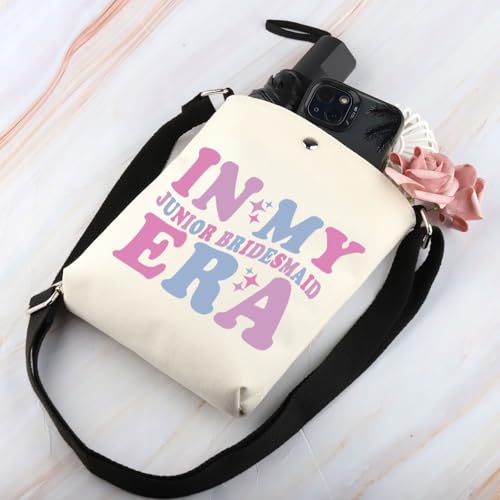 BDPWSS Junior Bridesmaid Gifts Bridesmaid Proposal Gifts In My Junior Bridesmaid Era Wedding Engagement Crossbody Bags4