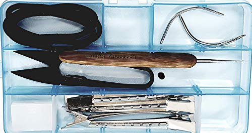 Locsanity Hair Lock Tool KIT - Dreadlocks Sisterlocks Crochet Microlocks Interlock Dreads Loc Tool Kit