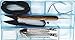 Locsanity Hair Lock Tool KIT - Dreadlocks Sisterlocks Crochet Microlocks Interlock Dreads Loc Tool Kit