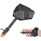 AMEYXGS Archery Bow Release Aids Youth Bow Release Trigger Quick Release Wrist Release Adjustable Nylon Strap for Right Left Handed Children Junior Kids (Orange 1)