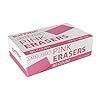Pink Erasers, 80 Count, Latex Free Eraser for Kids, Square Eraser, Erasers Bulk for School Supplies, Art, and Office Use #1