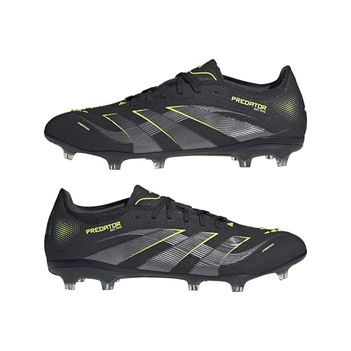 adidas Unisex Pro Firm Ground, Black/Carbon/Lucid Lemon, 5 by adidas - Image 7