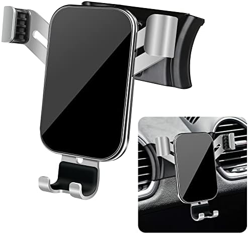 LUNQIN Car Phone Holder Mount for 2017-2023 Porsche 718 Boxster Cayman Big Phones with Case Auto Accessories Navigation Bracket Interior Decoration Mobile Cell Automobile