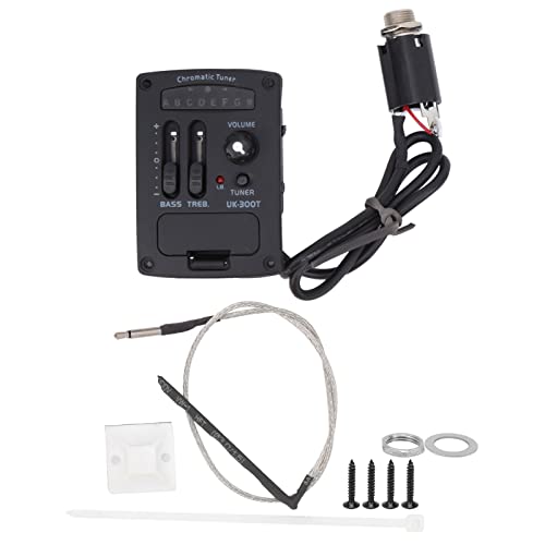 2-Band EQ Pickup, 2-Band EQ Pickup Ukulele Equalizer Tuner Amplifier Accessoires pour instruments de musique - Les Beatles, Paul McCartney, John Lennon, RIngo Starr, George Harrison 2-Band EQ Pickup, 2-Band EQ Pickup Ukulele Equalizer Tuner Amplifier Accessoires pour instruments de musique – Image 3