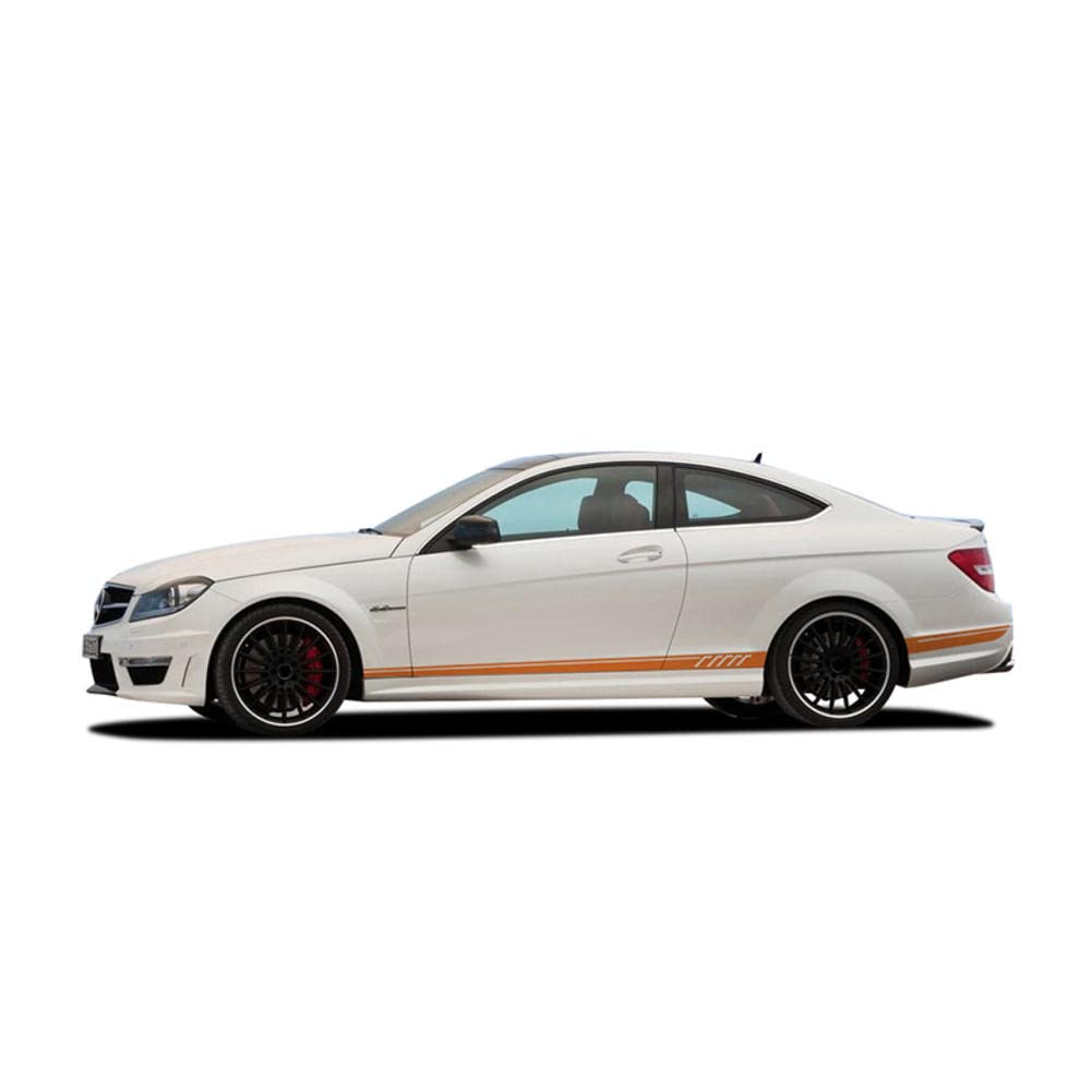 Sticker - side stripe set/décor suitable for Mercedes-Benz C-Class C204 AMG Edition One in desired colour Sticker - side stripe set/décor suitable for Mercedes-Benz C-Class C204 AMG Edition One in desired colour