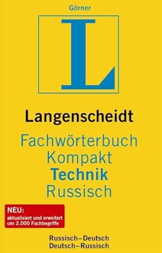 Langenscheidt Fachwörterbuch Kompakt Technik, Russisch
