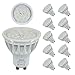 Produktbild 5W GU10 LED Lampe Ersetz 50W Warmweiß 2700K Nicht Dimmbar 600LM RA85 120°Abstrahlwinke,10 Pack.