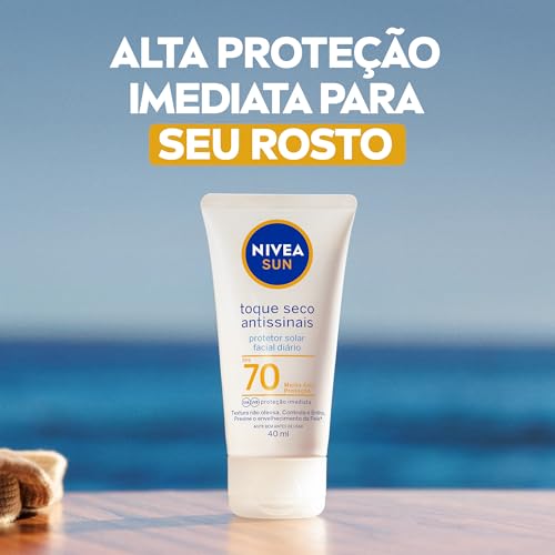 Protetor Solar NIVEA Sun Toque Seco FPS 70 40ml