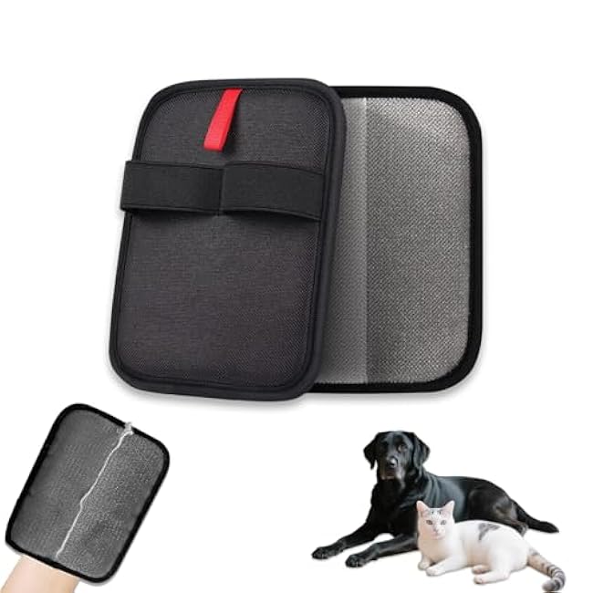 Pet Hair Remover,2 PCS Pet Hair Removal Glove,Electrostatic Gloves for Cats&Dogs,New Upgrade Efficient Grooming Gloves for Pet Hair,Reusable Animal Fur Removal Tool for Couch,Furniture,Carpet,Curtain-rDuWQlkr