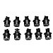 Produktbild DIY Lautsprecher Schnallen, ABS Kunststoff Lautsprecher Grill Peg Ball Sockel Verschluss Schraube Teil Kit 10 Paar