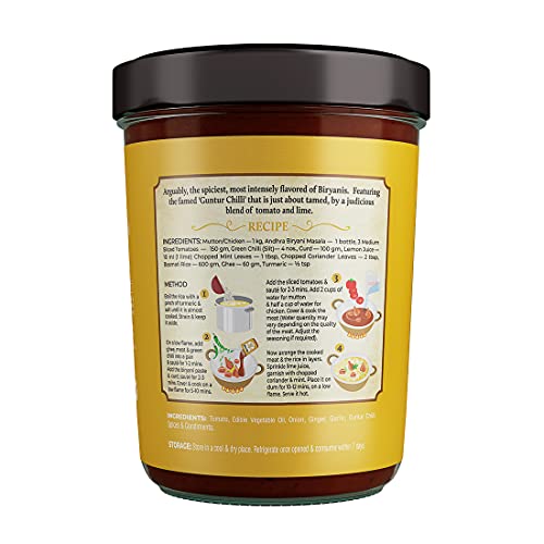 Image of Riwayat Andhra Biryani Ready to Cook Gravy | Easy to cook | 4 Step Biryani Recipe |Hyderabadi Biryani Masala Spice Mix| Fresh Ingredients & Spices | No Colours or Artificial Flavours |250g