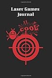  Laser Games Journal: Dynasty Family fun memories won games and captured flags log