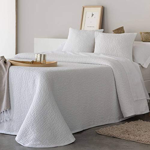 Barceló ZOE Housse de coussin 50 x 50 cm Beige blanc Cover