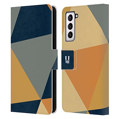 Étui portefeuille Samsung S21 FE 5G housse cuir brun clair antichoc