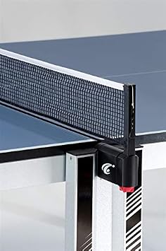 CORNILLEAU - 740 ITTF Indoor Table Tennis Table - Folding & Compact - Competition Table - 22mm Chipboard Top - ITTF Approved - Blue