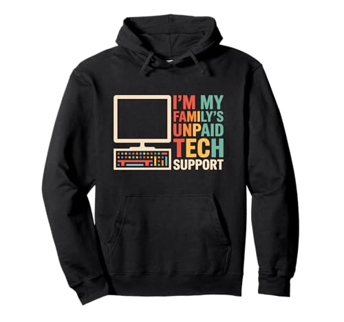 Familys Unpaid Tech Support Funny Tech Computer Nerd Geek �p�[�J�[