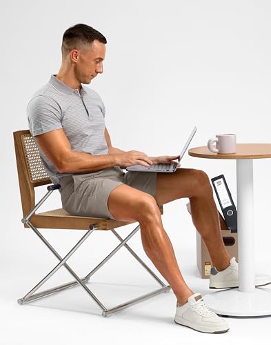 Image of Soothfeel Men's Casual Shorts 5 /7 /9 Inch Golf Dress Shorts for Men Flat Front Work Lightweight Quick Dry with 4 Pockets