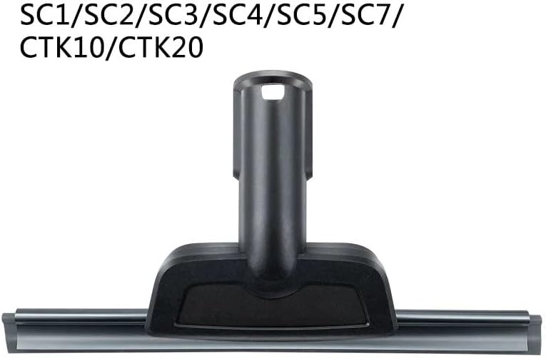 Microfibre Steam Mop Rags Head Brush Compatible with Karcher Compatible with EasyFix SC2 SC3 SC4 SC5 Handheld Vacuum Cleaner Accessories Glass Scraper(Set9)