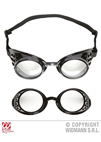 Magic Box Adult Black Minion Style Goggles