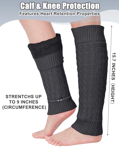 Image of Shihanee Fleece Leg Warmers Women