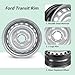 Korenjul for Ford Transit 250 2015-2022 Wheel Rim Silver 16x6.5 Inch Steel Directly Replacement Passenger Car Wheel