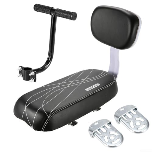 Selle de vélo arrière avec dossier pour vos balades en famille à VTT