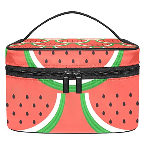 Pochette de cosmétiques pastèque pour ne plus perdre vos pinceaux de maquillage