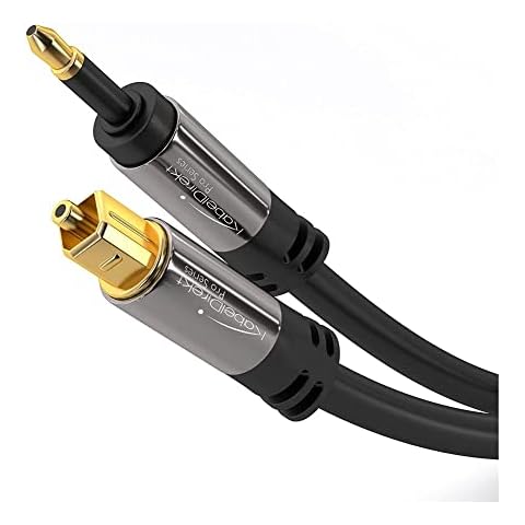 Cable Mini TOSLINK de KabelDirekt de 7,5m Cover