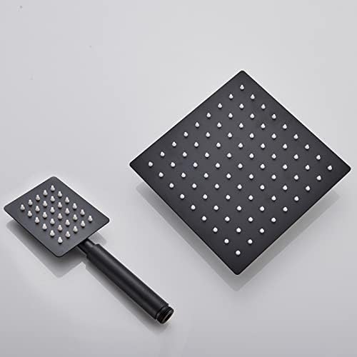 Ensemble de douche à pluie 8 pouces et mitigeur de douche thermostatique - 7