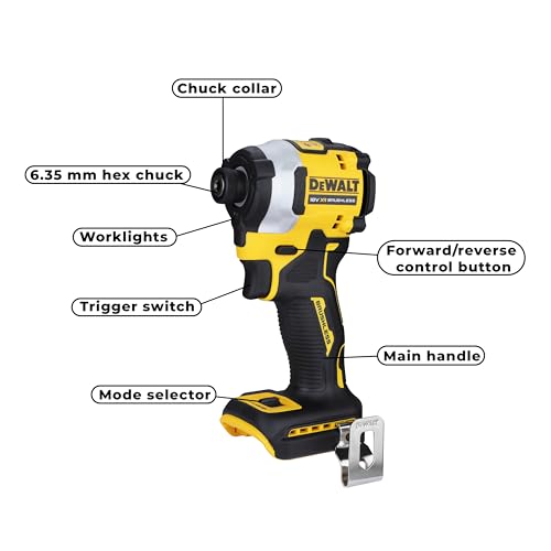 dewalt visseuse à choc xr 18v brushless (produit seul) dcf850n xj