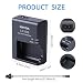 KWTOUL LP-E10 Battery Charger LC-E10C LC-E10 LC-E10E Charger Compatible with Canon EOS Rebel T7,T6,T5,T3,T100,EOS 4000D,3000D,2000D,1500D, 1300D,1200D,1100D,Kiss X50,X70,X80,X90