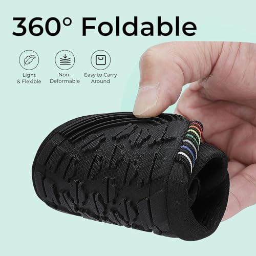 Foto von SAGUARO Badeschuhe Damen Wasserschuhe Herren Schwimmschuhe Licht Weich Strandschuhe Schnelltrocknend Aquaschuhe Surfschuhe Pantoffeln 030 Weiß Gr.40/41