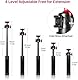 Selfie Stick ULANZI MT-16 Handy Stativ mit Fernauslöser Handyhalterung, Tischstativ für Webcam, Kamera Mini Stativ für Smartphone iPhone Samsung