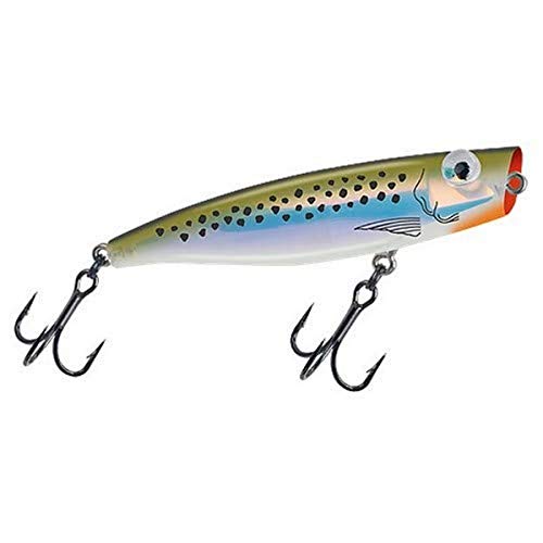 Mirrolure C36MR-TROUT C-Eye Poppa, 1/2 Ounce, Moss/Pearl/Silver (Pack of 1)