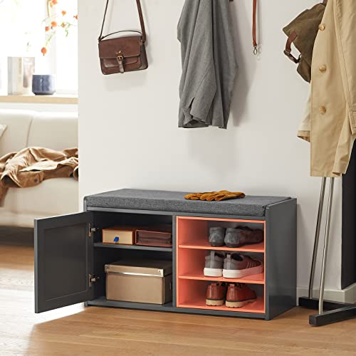 SoBuy Scarpiera con 1 anta Cassapanca Panca con