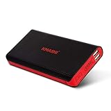 KMASHI 15000mAh Portable Power Bank with Dual USB 3.1A Output and 2A Input