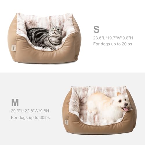 chipotia Dog Bed Medium Size Dog,Removable Washable Dog Bed,Durable Puppy Bed with Memory Foam Support — view 4
