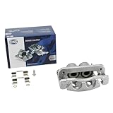 HELLA Premium Brake Caliper With Bracket, Front Left, Front Right, No Core Charge, Compatible with Select 2007-2020 Cadillac & Chevrolet & GMC